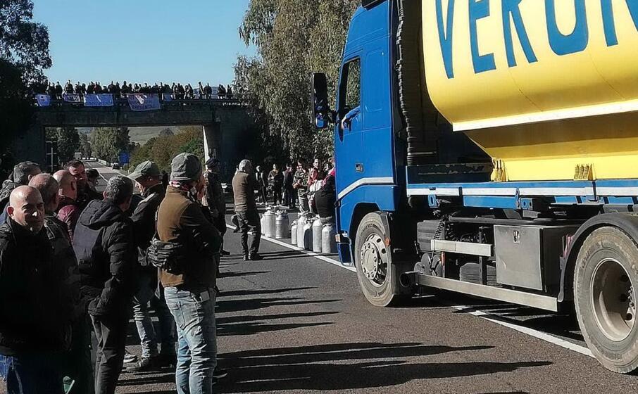 il blocco della strada