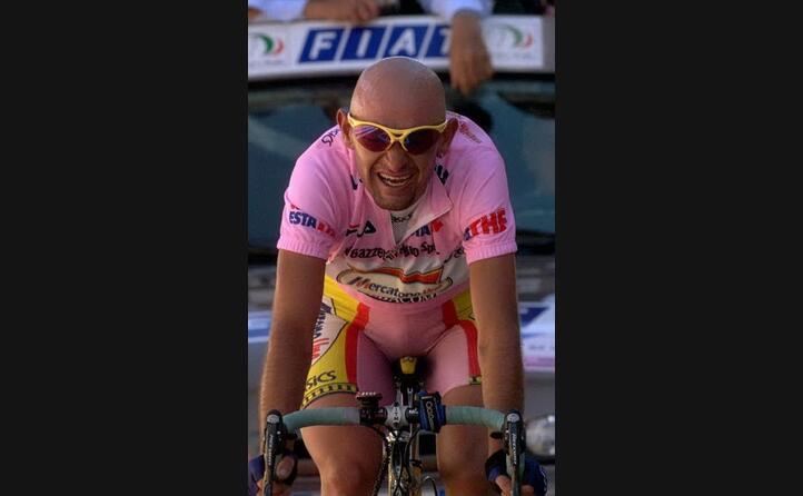 il pirata in maglia rosa