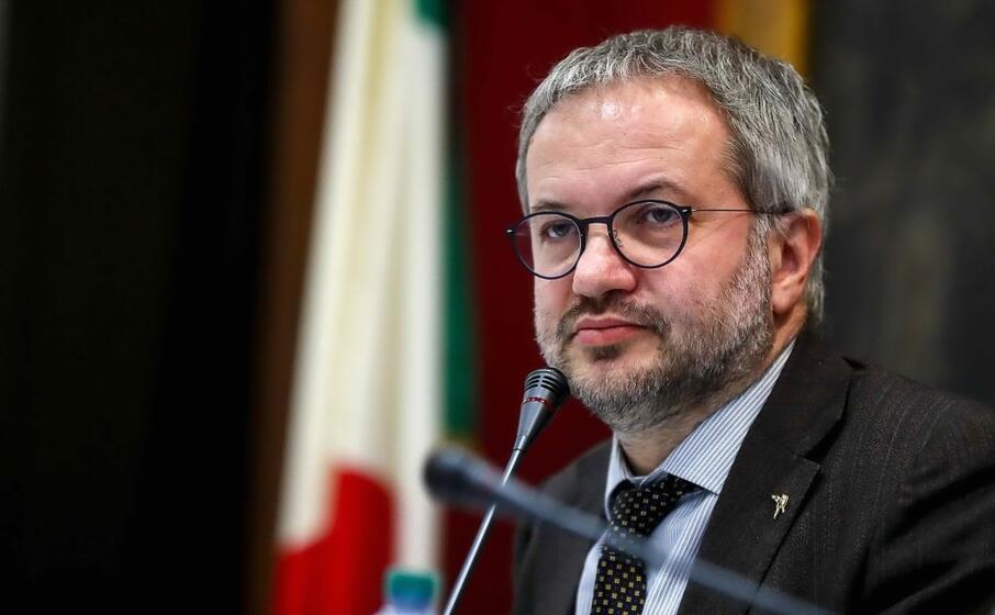 il presidente della commissione bilancio alla camera claudio borghi (ansa)