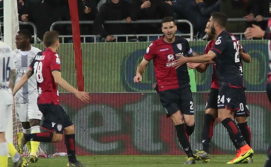 l esultanza dopo il gol di ceppitelli (ansa)