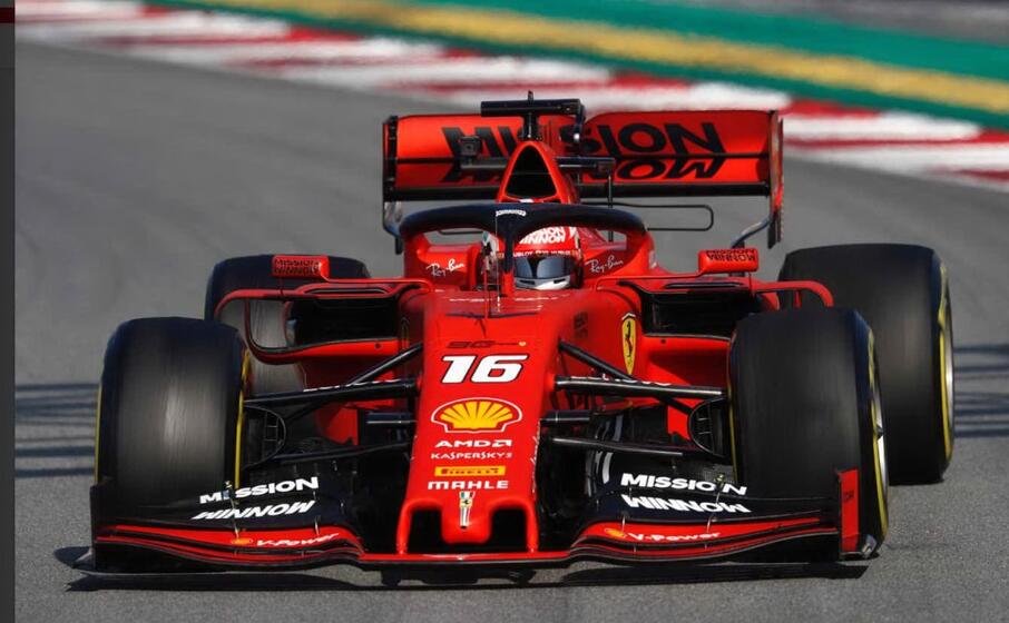 anche charles leclerc non ha sfigurato