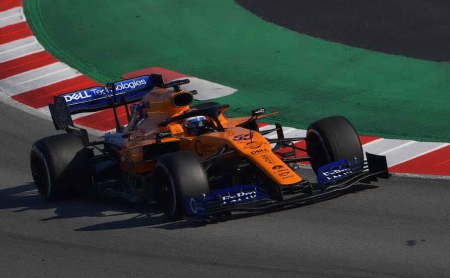 la mc laren di carlos sainz