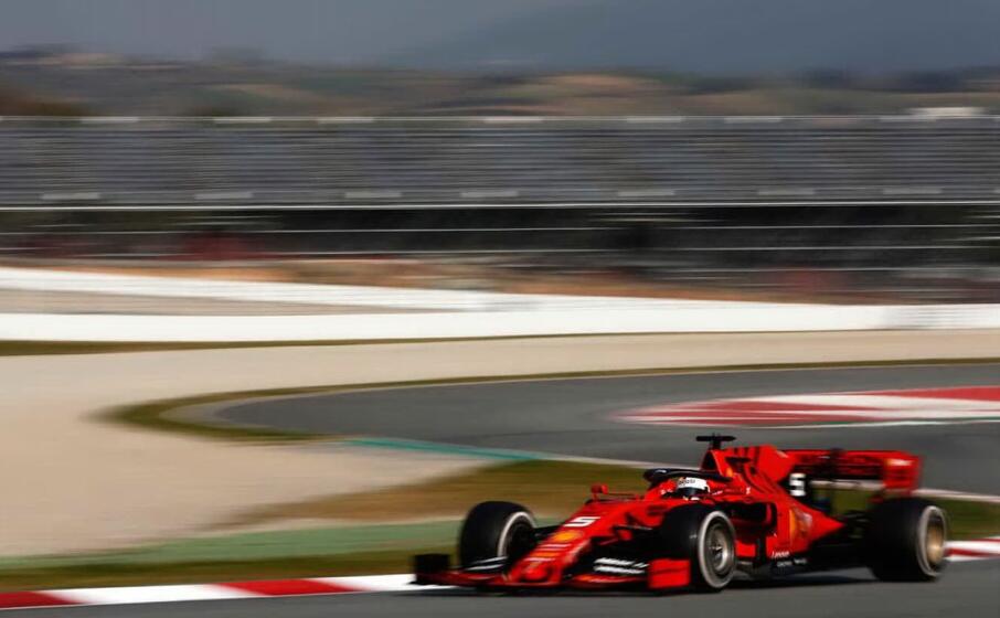 vettel ha mostrato una certa confidenza con la vettura