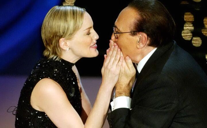 a sanremo con pippo baudo nel 2003