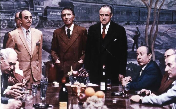 l incontro tra i capi delle famiglie mafiose