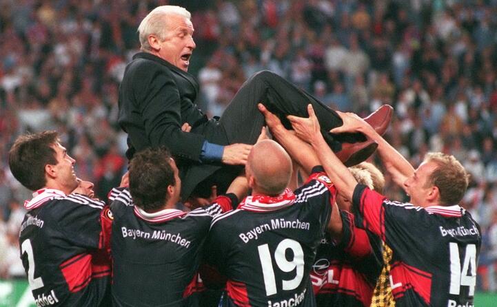 al bayern dopo la vittoria dello scudetto