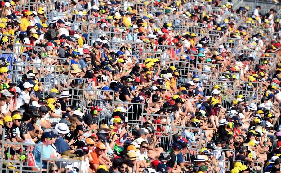 il pubblico australiano (ansa)