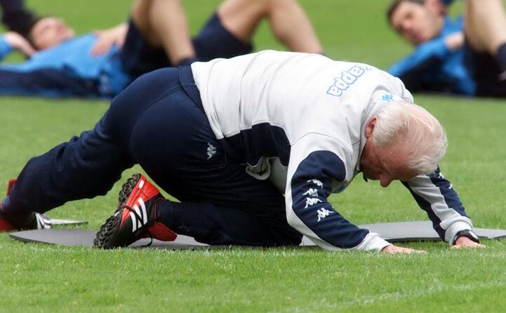 in allenamento