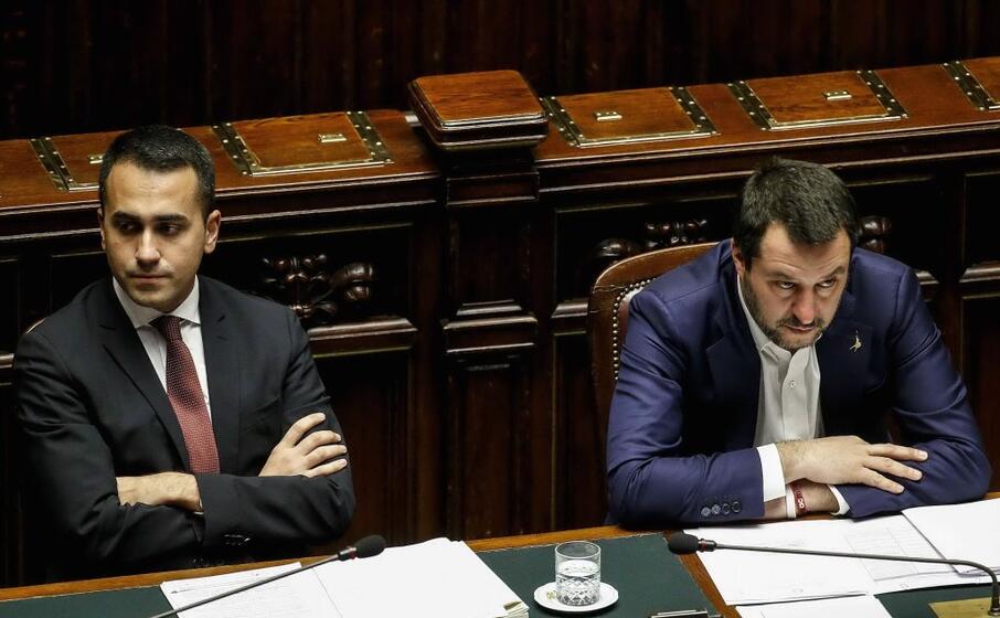di maio e salvini (ansa)