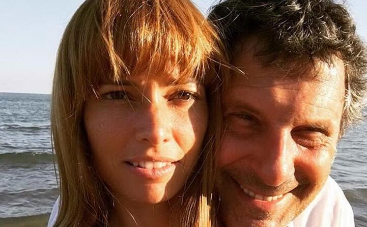 la moglie carlotta mantovan i due hanno avuto una bimba stella