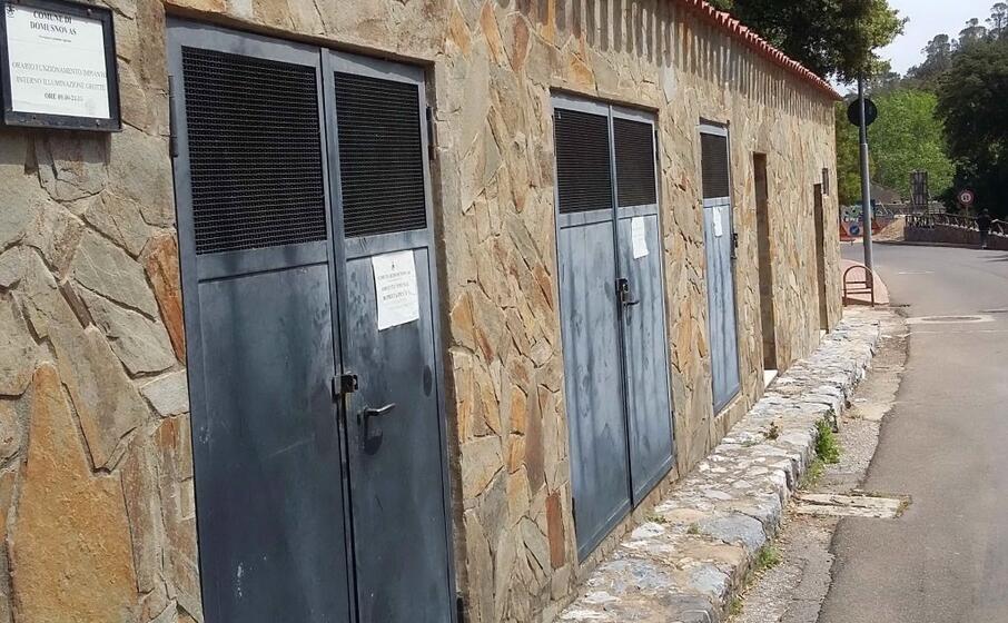 la cabina sorgente de s acqua callenti che approvigiona domusnovas (l unione sarda farris)