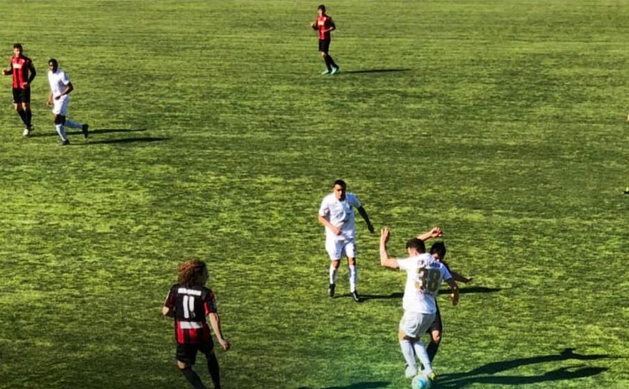 un momento del match tra olbia e lucchese (foto twitter)