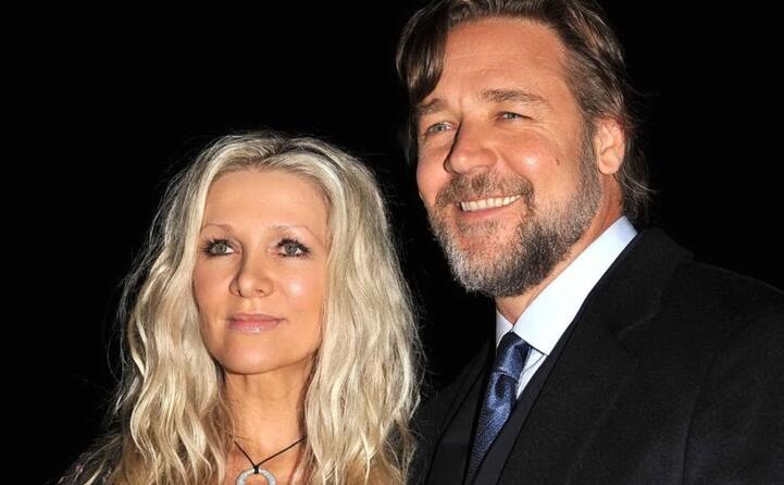 russell crowe e l ex moglie danielle spencer