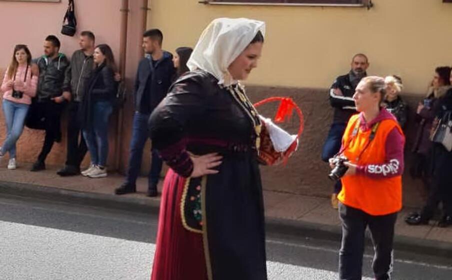 un momento della sfilata