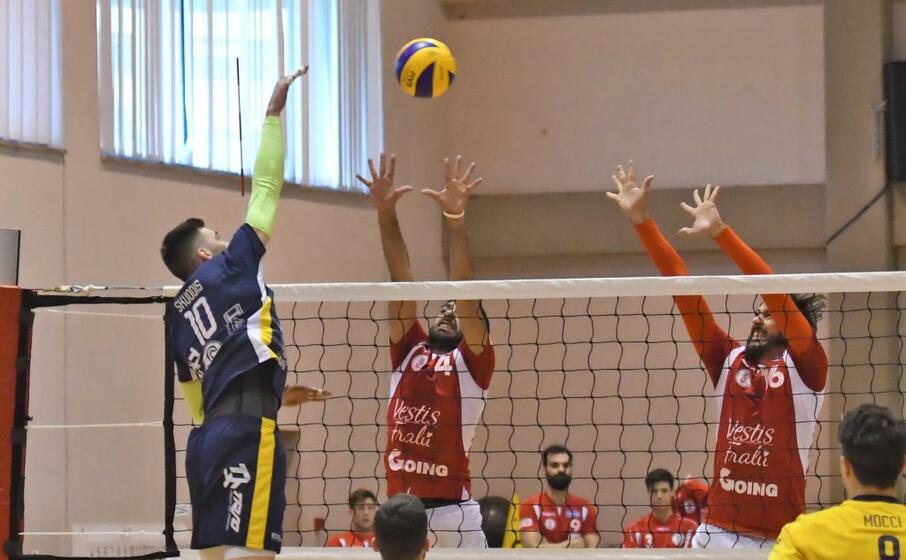una fase del match (l unione sarda anedda endrich)