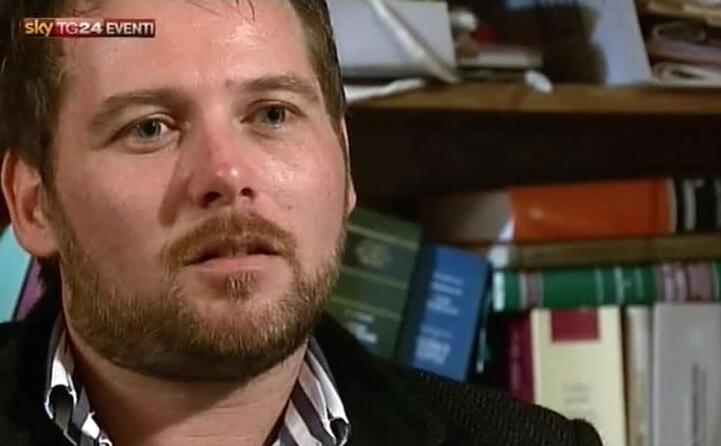 il figlio angelo le sue intervista in tv hanno fatto discutere (ansa)