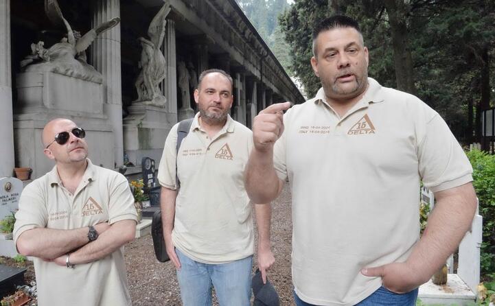 agliana stefio e cupertino al decennale della morte del loro compagno di prigionia (ansa)