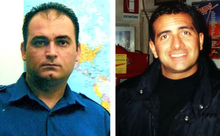 gli altri due sempre da sinistra salvatore stefio e fabrizio quattrocchi