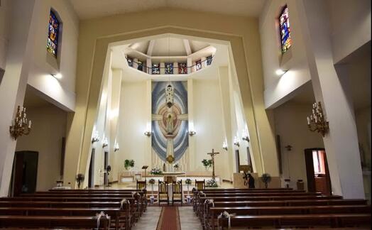 la chiesa del sacro cuore a quartu (foto google maps)