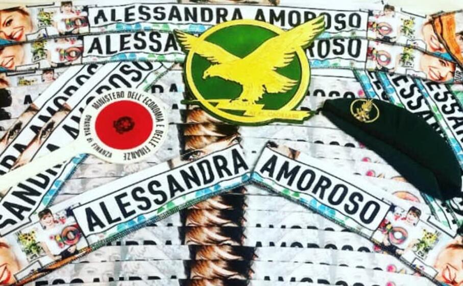 le sciarpe (foto guardia di finanza)