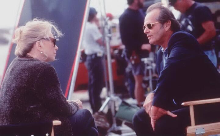 sul set con jack nicholson