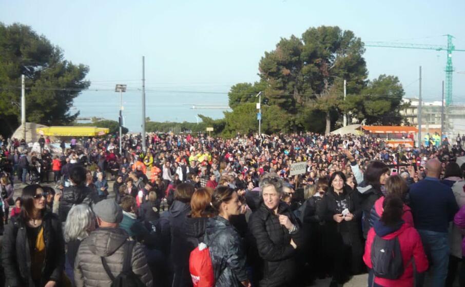 l arrivo a bonaria