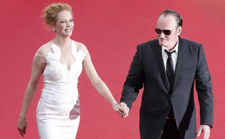 con quentin tarantino (foto ansa e imdb)
