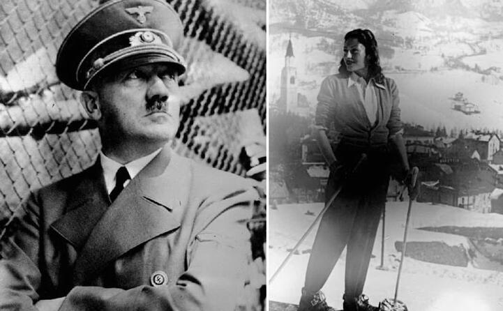 accaddeoggi 30 aprile 1945 il suicidio di adolf hitler (foto archivio l unione sarda) ed eva braun (ansa)