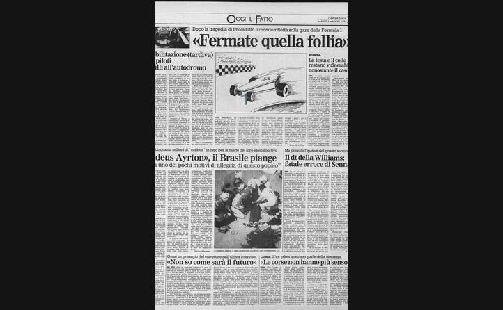 una pagina de l unione sarda