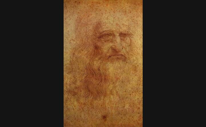 un ritratto di leonardo (archivio l unione sarda)