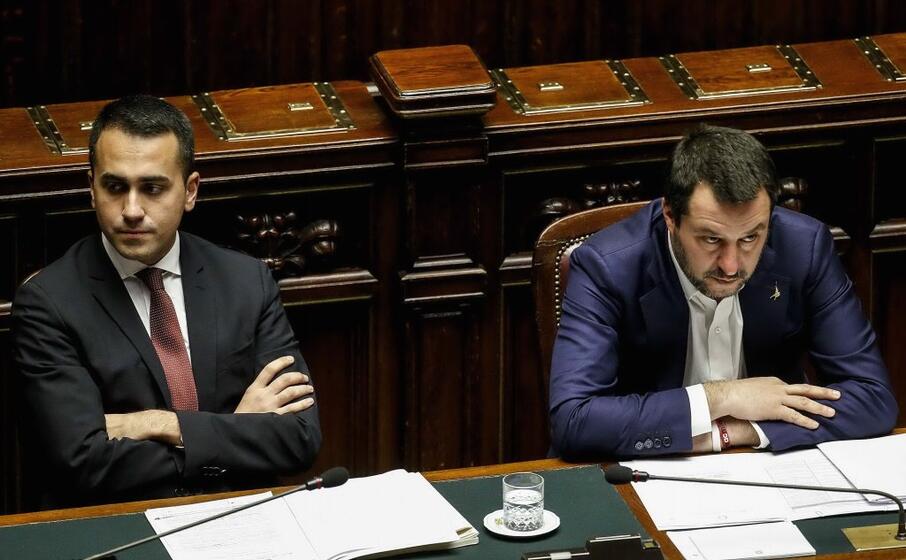 di maio e salvini (ansa)