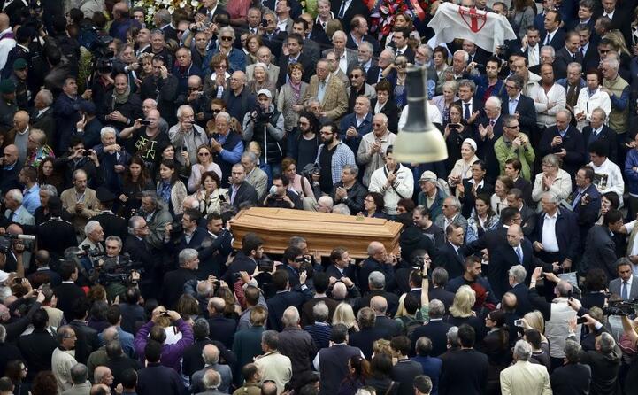 il funerale di andreotti