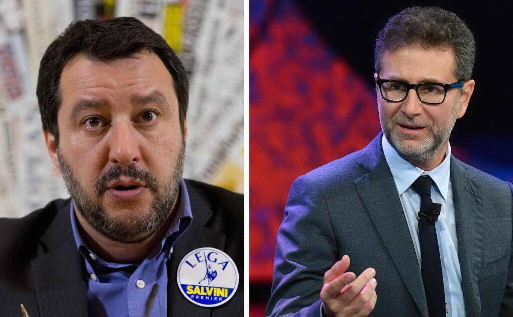 Salvini Snobba Fazio Sei Un Comunista Col Rolex E Lui Gli Risponde In Diretta Tv L Unione Sarda It
