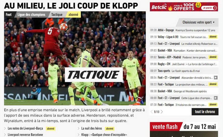 l equipe esalta la tattica dell allenatore tedesco