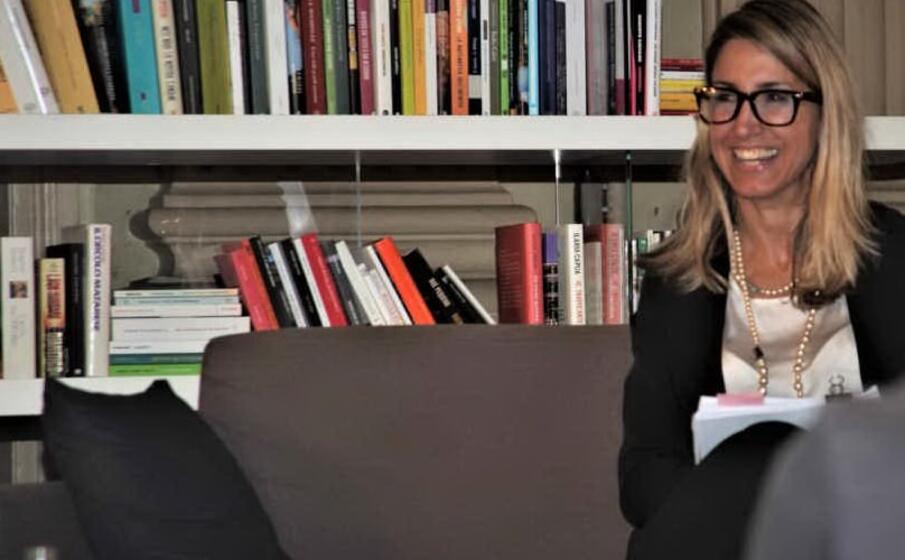 johann rossi mason l autrice del libro inchiesta (foto da twitter)