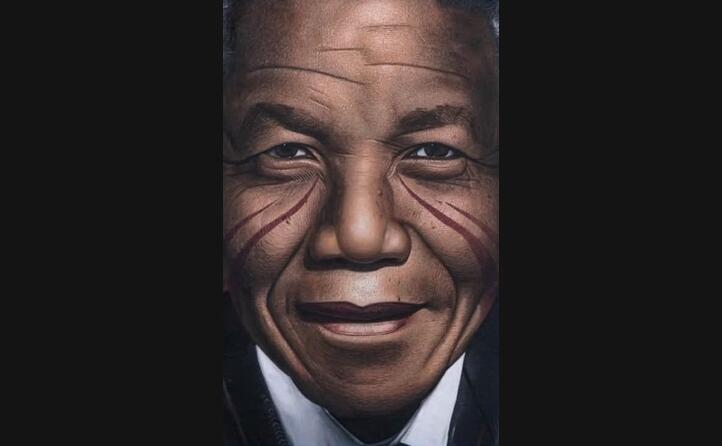 un murales dedicato a nelson mandela