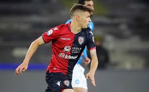 nicol barella in azione (foto instagram)