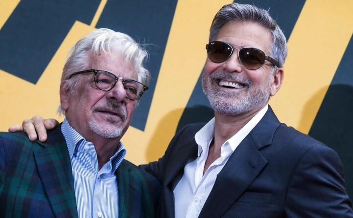 clooney con giancarlo giannini