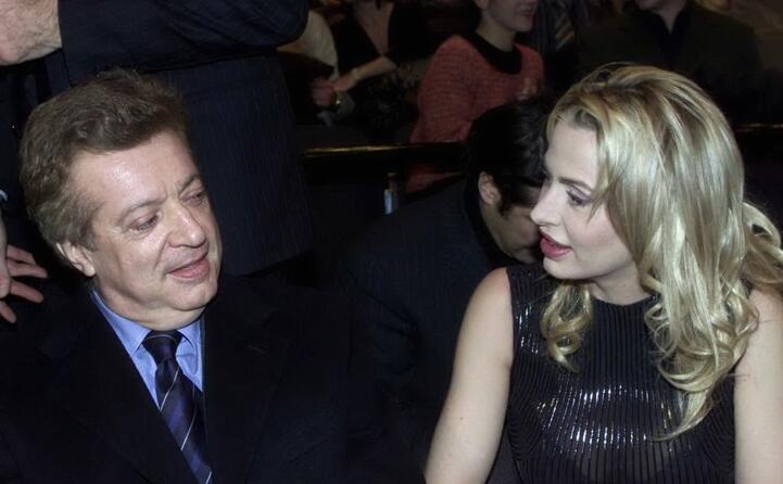 con vittorio cecchi gori con cui ha avuto una lunga relazione