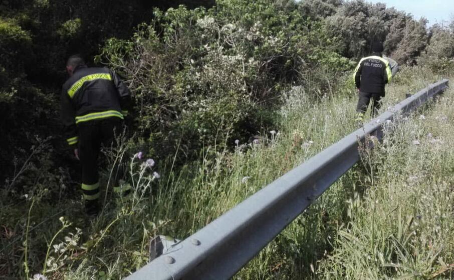 concluso il quinto giorno di ricerche (l unione sarda foto pintori)