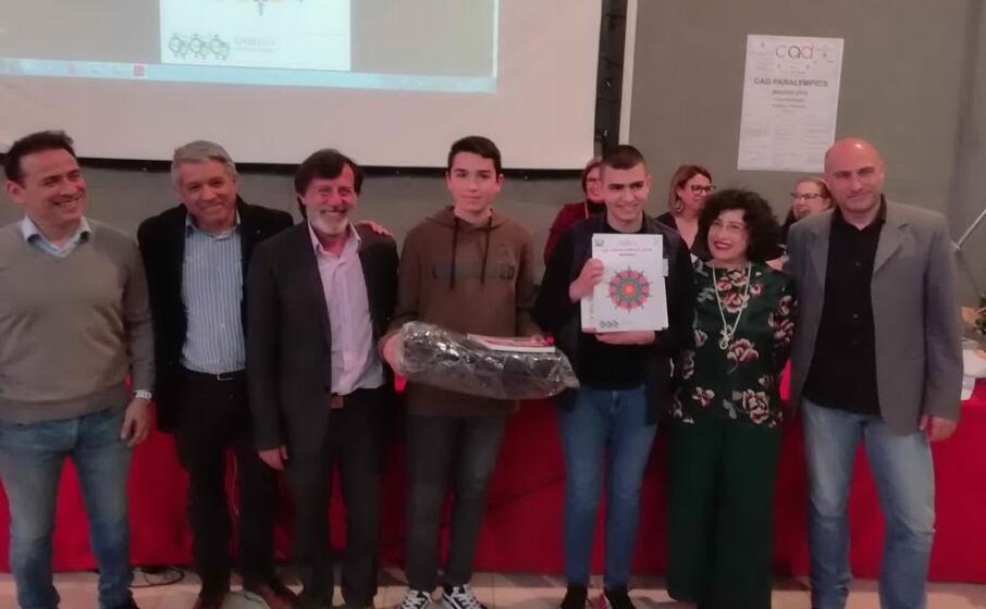 il momento della premiazione (foto l unione sarda garau)