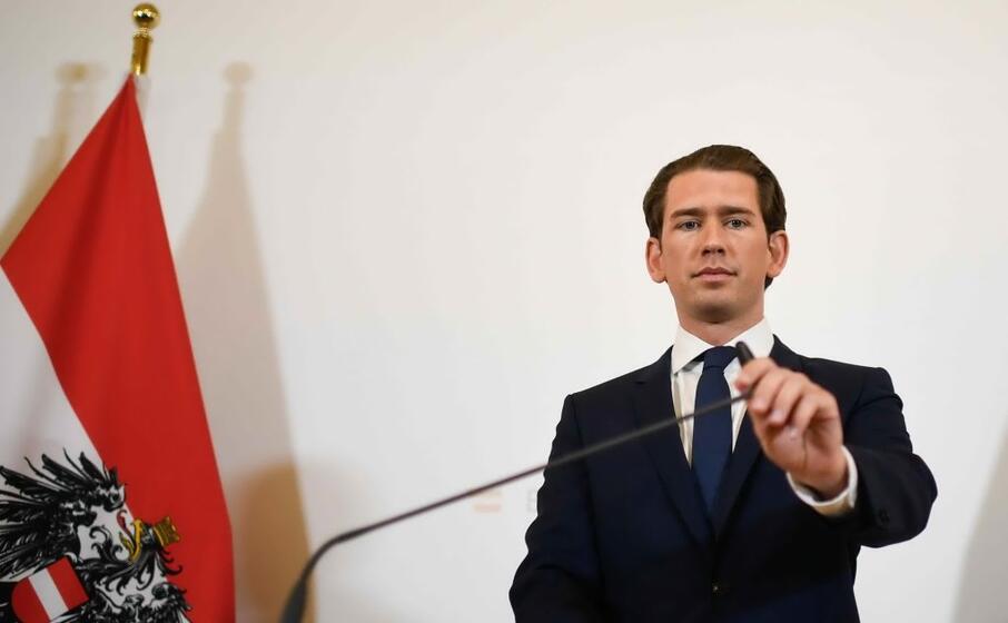 il cancelliere austriaco sebastian kurz (ansa)