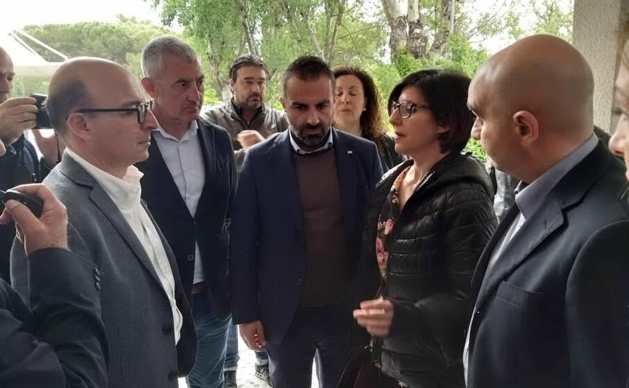 l incontro fra nieddu e i rappresentanti ugl (foto ufficio stampa)