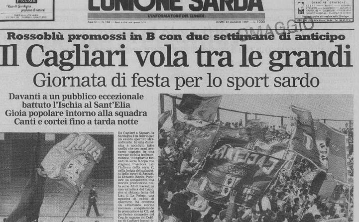 accaddeoggi 21 maggio 1989 il cagliari di ranieri ottiene la promozione in b