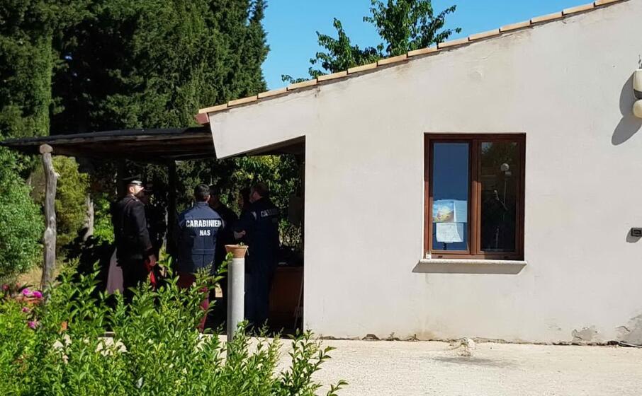 la struttura che ospitava l asilo abusivo (foto carabinieri villacidro)