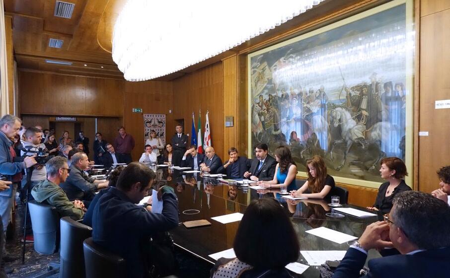 l incontro nella sala emilio lussu di villa devoto (foto regione sardegna)