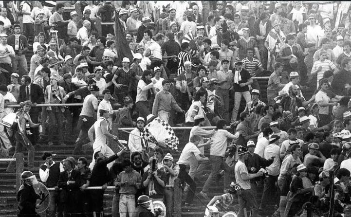 accaddeoggi il 29 maggio del 1985 la tragedia all interno dello stadio di bruxelles (ansa)