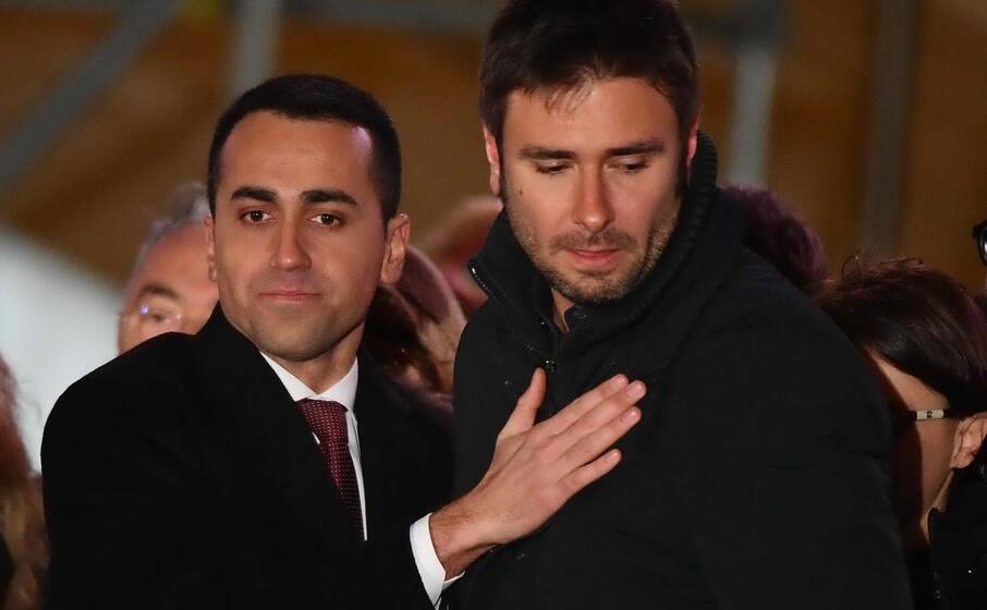 luigi di maio e alessandro di battista (ansa)