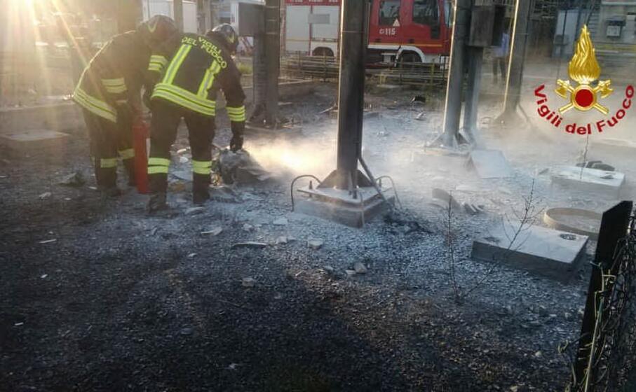 l intervento dei vigili del fuoco (foto 115)