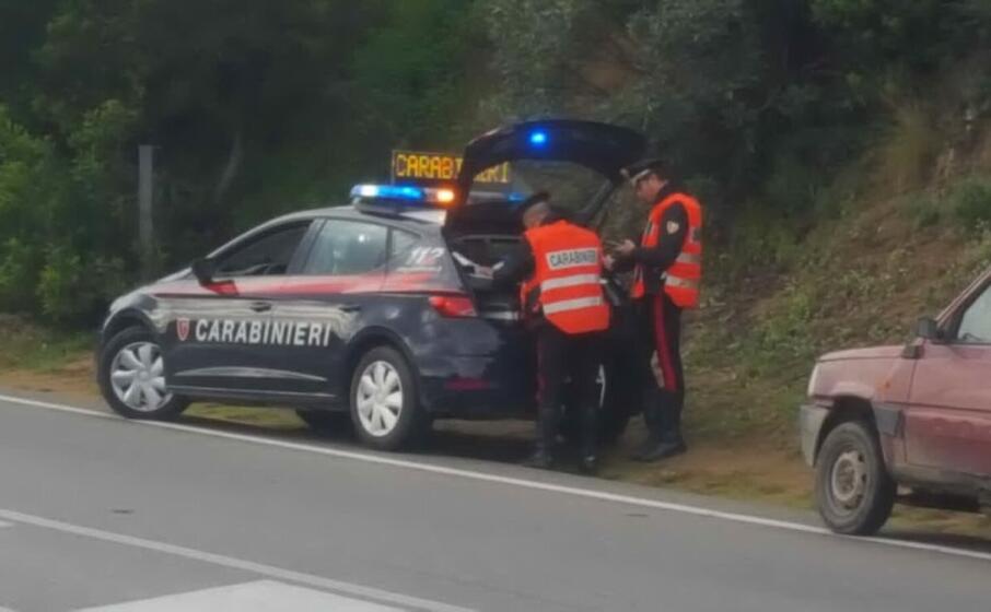 i rilievi sul posto (foto carabinieri)